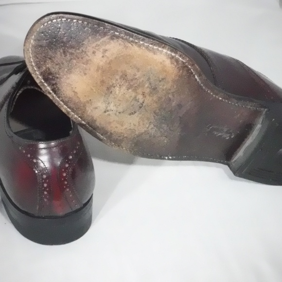 Floreseim Imperial Burgandy Almond Toe Oxford 8.5C - Picture 5 of 8